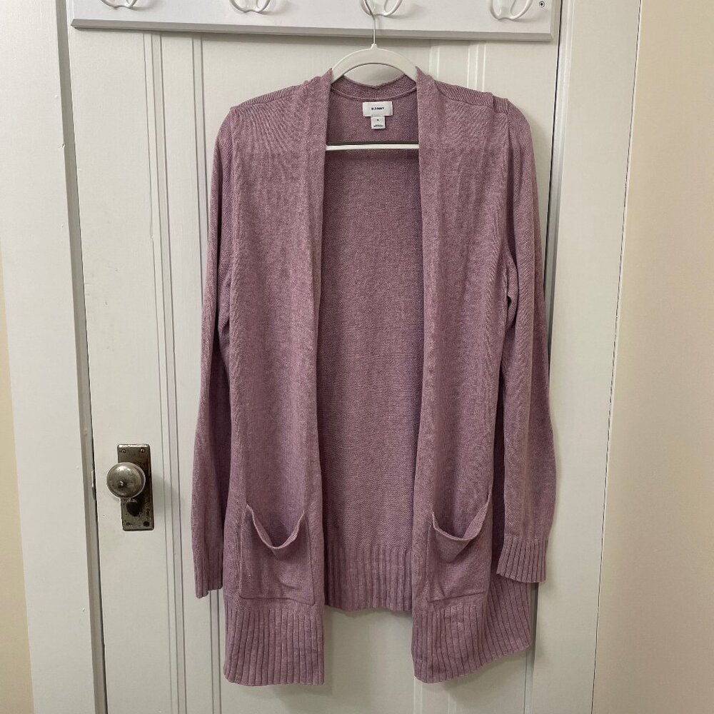 Old Navy Open-Front Longline Cardigan Sweater